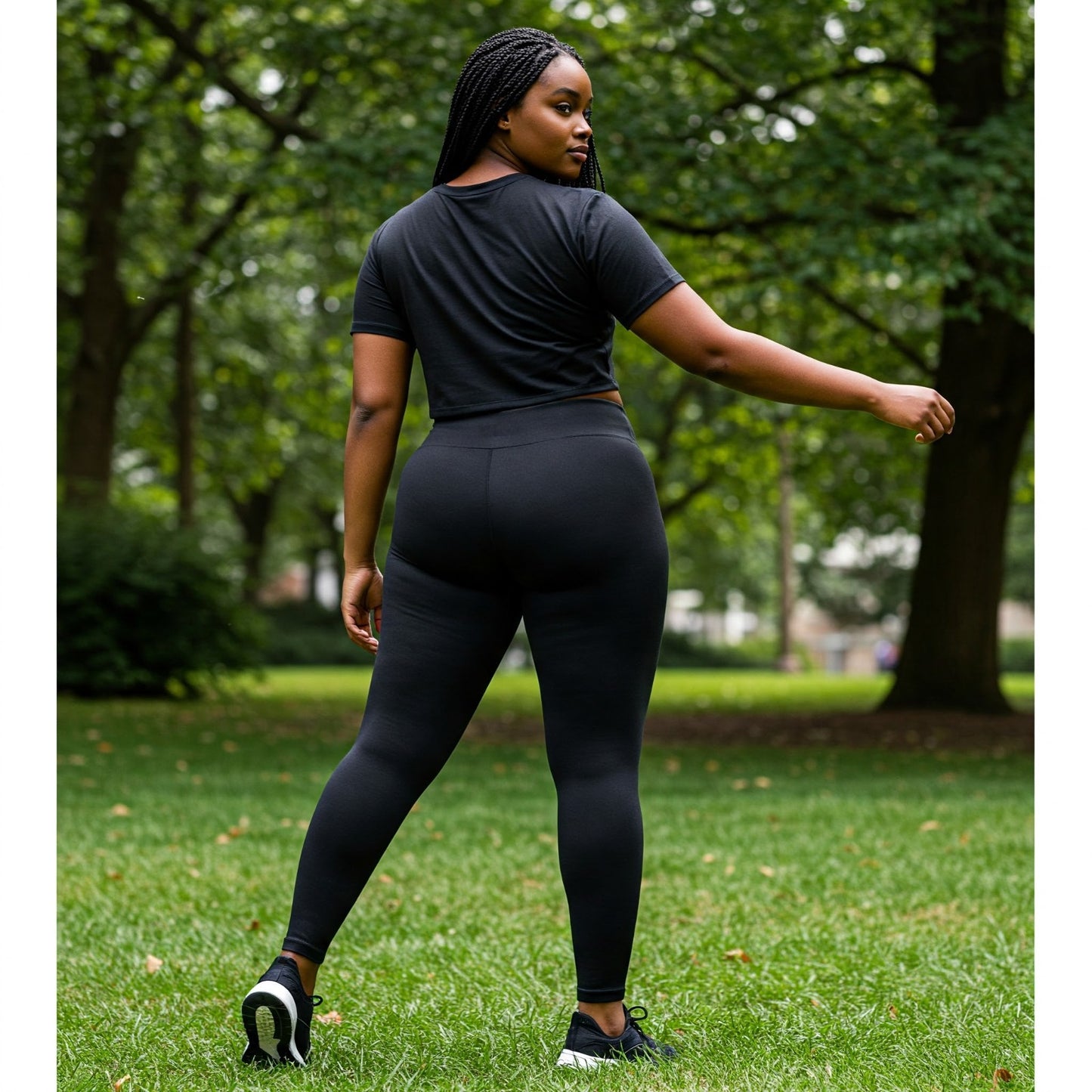 ZAPATOS Run Division Onli_Fresh Pocket Leggings and Short Sleeved (Crop) Tshirt